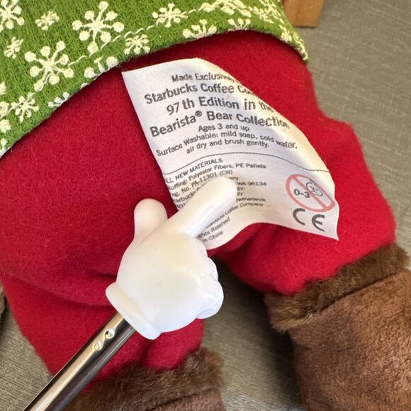 3 Starbucks Bearista Bears Winter Holiday Christmas Edition 2004 2006 2010 - Picture 12 of 15